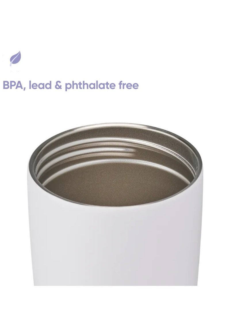 Owala （Candy Coated 12oz） SmoothSip Slider Insulated Stainless Steel Coffee Tumbler, Reusable Iced Coffee Cup, Hot Coffee Travel Mug, BPA Free - Image 4